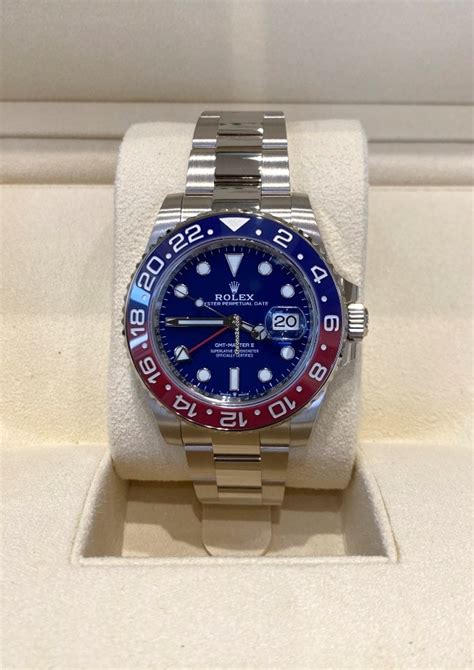 rolex gmt pepsi 2022